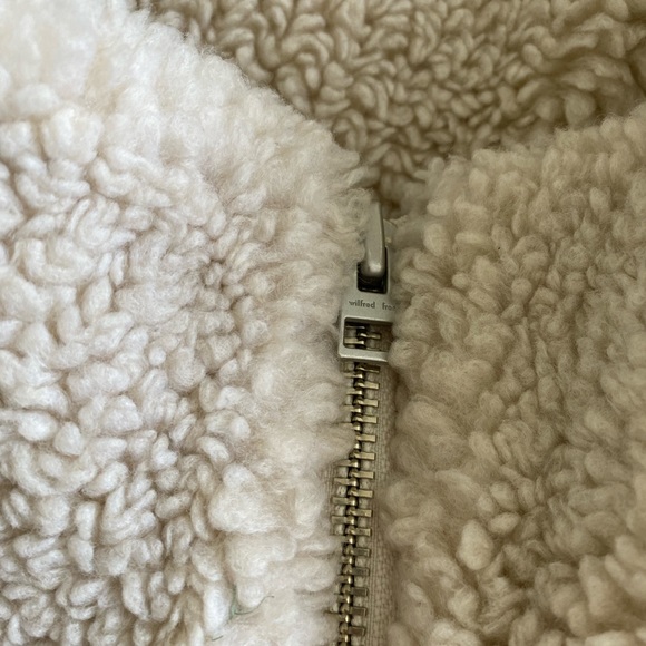 Aritzia Wilfred Free Teddy Jacket - Picture 7 of 8